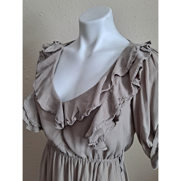 Picky Girl Beige Mini Dress - Picture 4 of 8